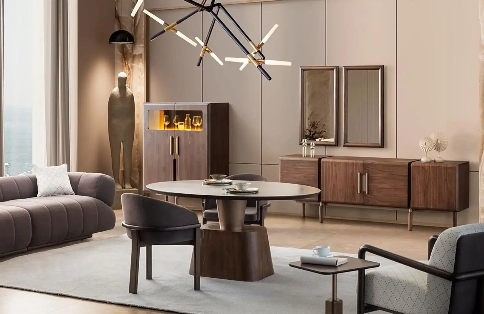 Lüks Yemek Odası Modelleri